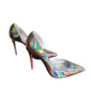 Christian Louboutin Iriza Holographic Pump 37.5/ US 7